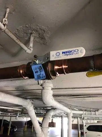 Copper pipe repair and valve work for Backflow Testing in South Bend